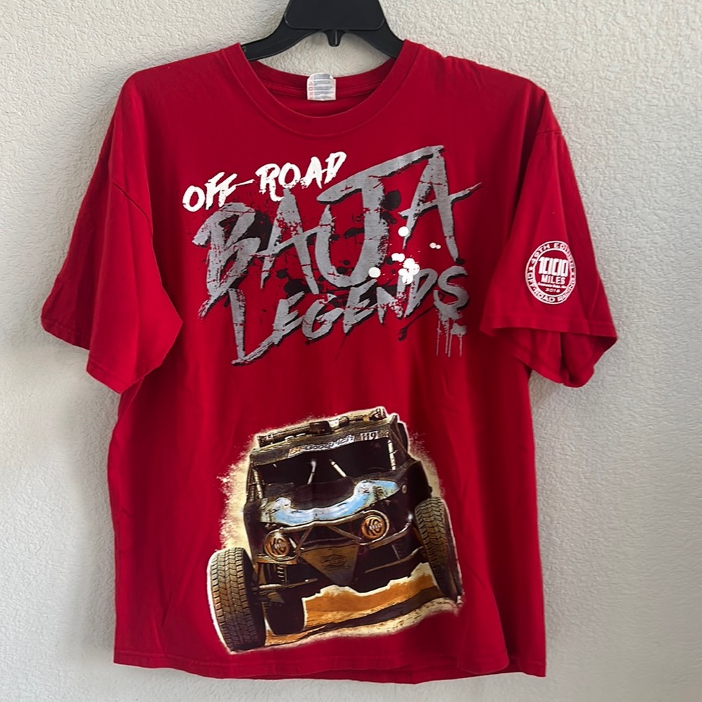 T-shirt off-roading racing